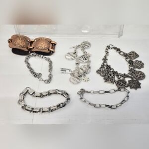 Brighton Silver Plated and Copper And Other  Bracelet Collection